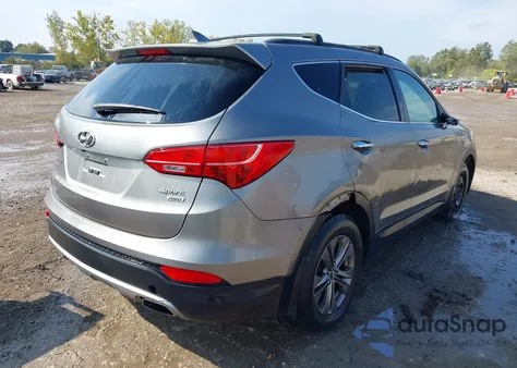 2014 Hyundai Santa Fe Sport 2.4L from USA, damaged, VIN 5XYZUDLB5EG183719